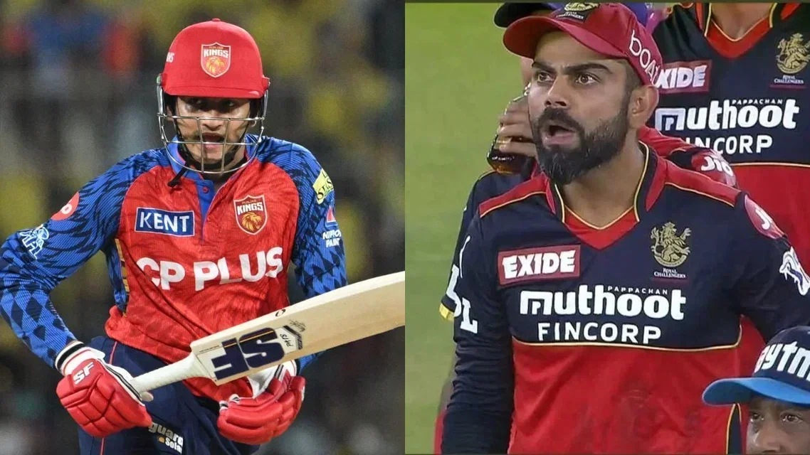 Priyansh Arya Virat Kohli. Image Credits: AFP/X