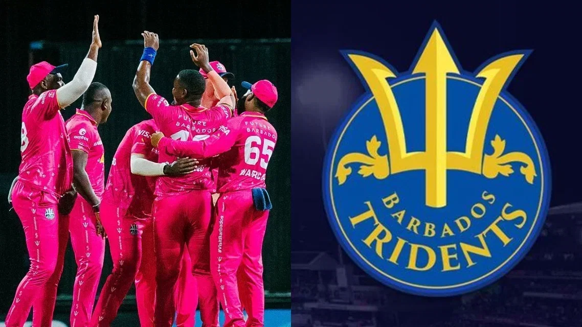 Barbados Royals team and the new logo [Source: Barbados Tridents X handle and CPL X handle]