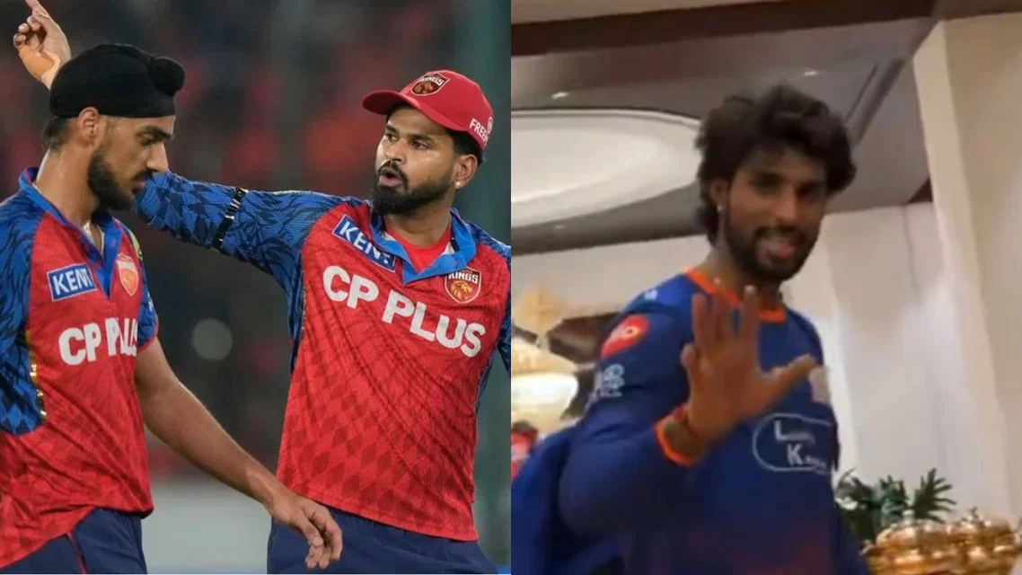 Arshdeep Singh, Shreyas Iyer, and Tilak Varma [Source: AFP and X]