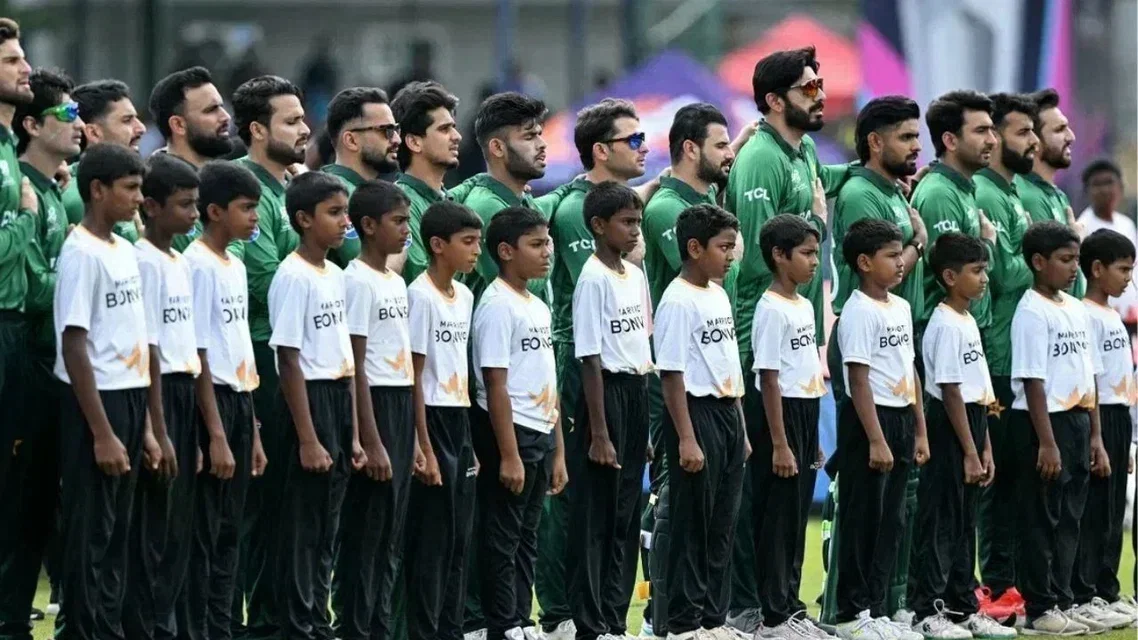 Pakistan team [Source: AFP]