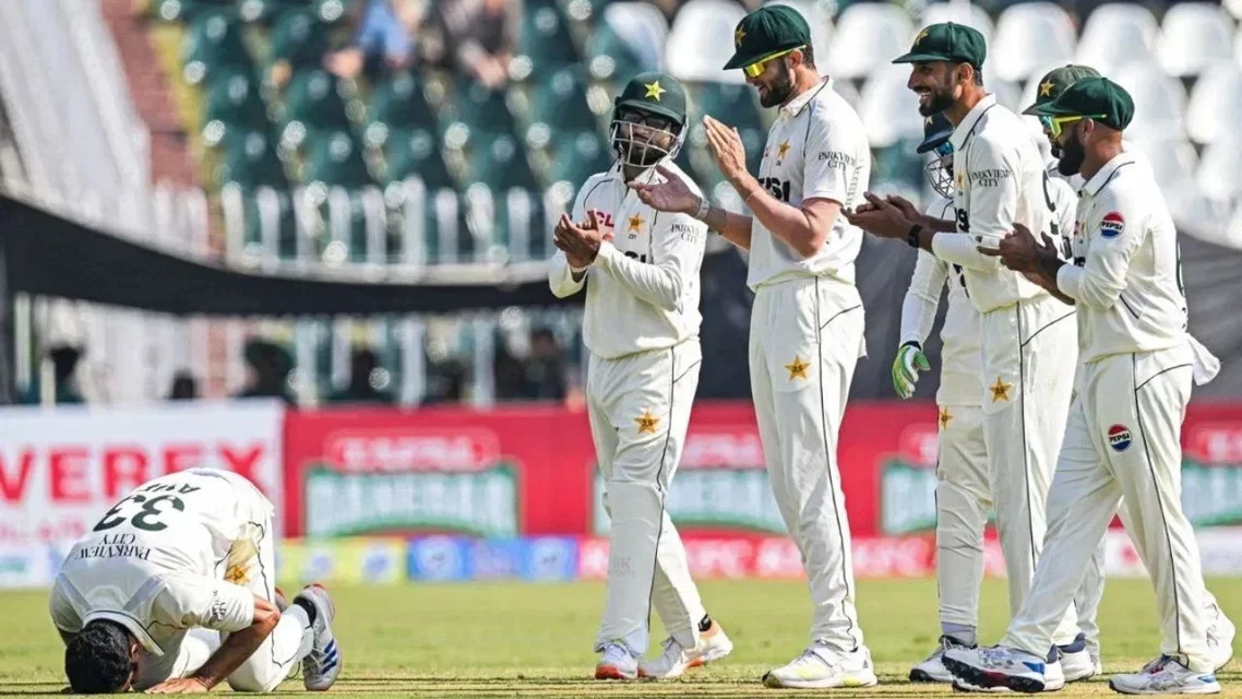Pakistan Test cricket team [Source: AFP]