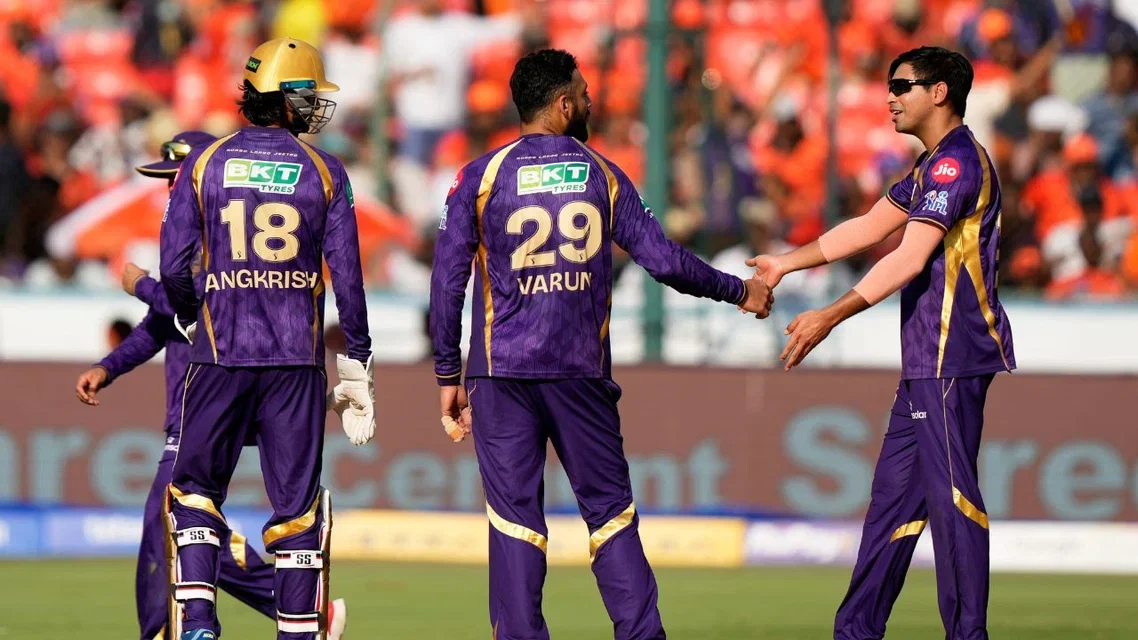 KKR Playing XI vs SRH for Match 60 of IPL 2026, Credits- AP