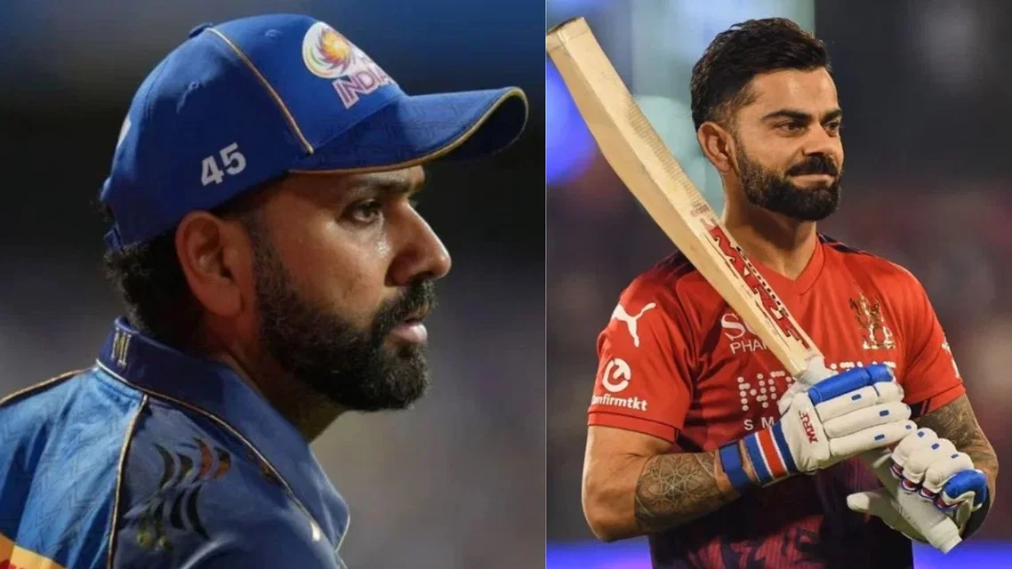 Rohit Sharma and Virat Kohli in IPL (Source: : AFP and AP)