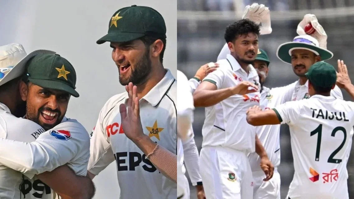 PAK vs BAN Live Streaming 2nd Test [Source: AFP]