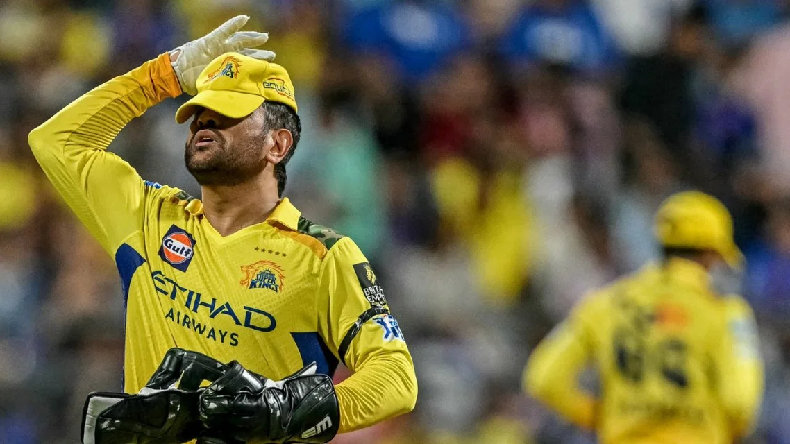 MS Dhoni for CSK - (Source: AFP)