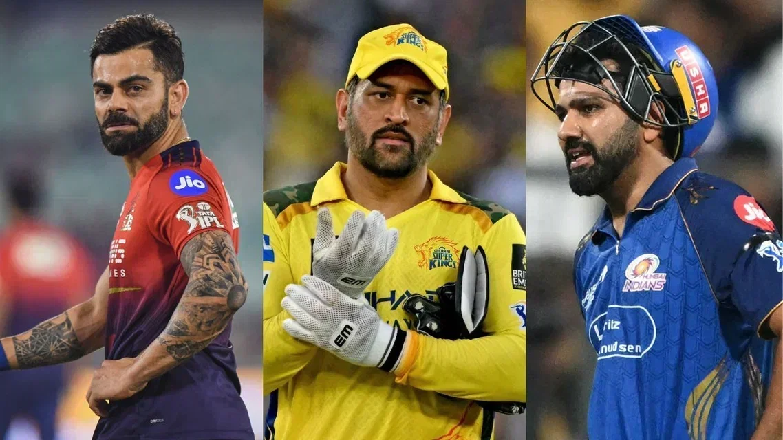 Virat Kohli, MS Dhoni, Rohit Sharma in IPL. Image Credits: AFP/AP