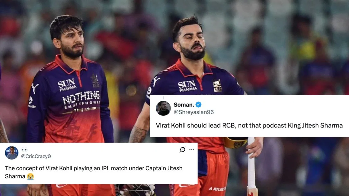 Jitesh Sharma Replaces Rajat Patidar As RCB Captain [Source: AP]