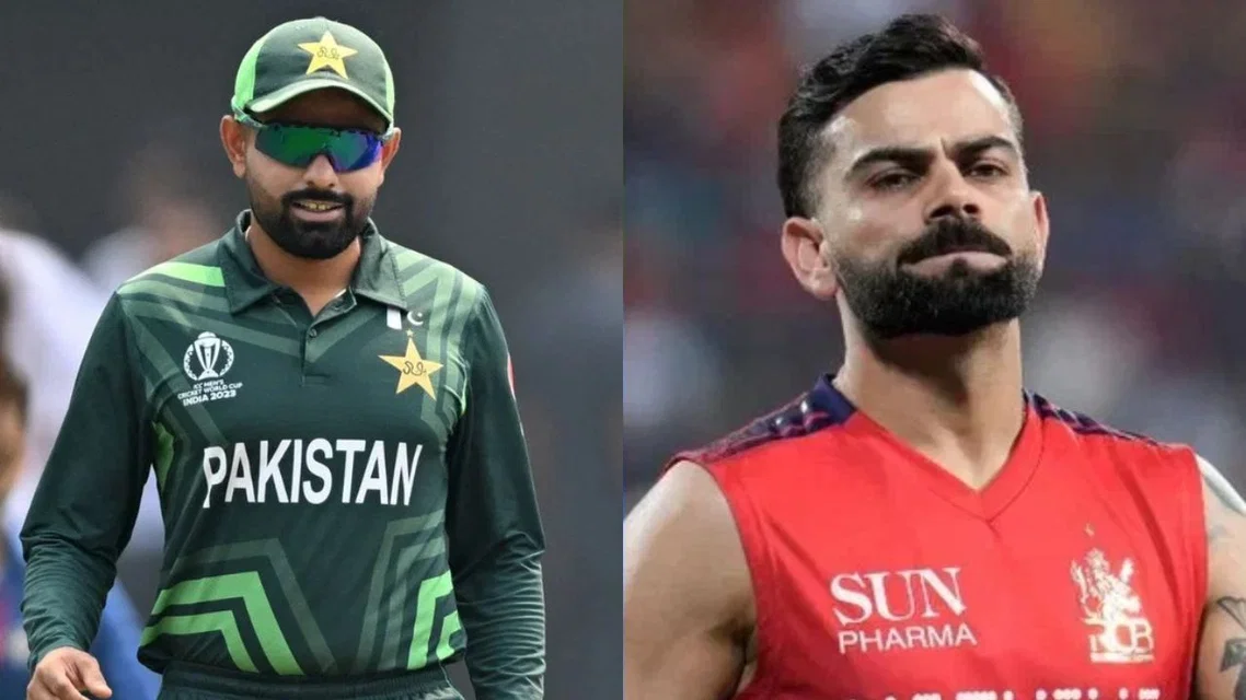 Babar Azam and Virat Kohli [Source: AFP]