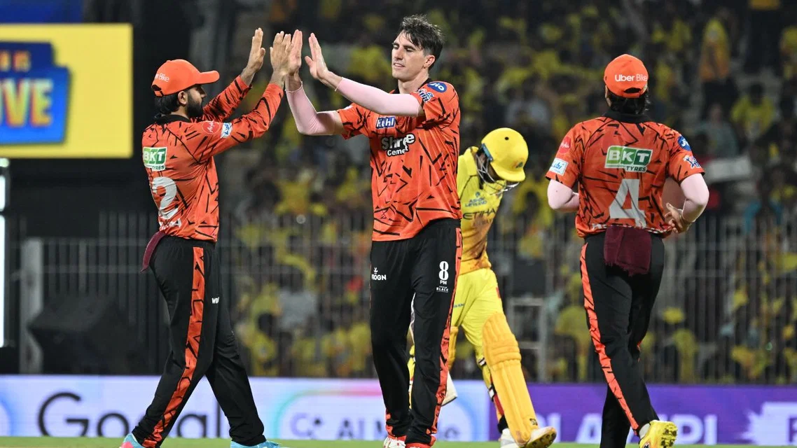 Pat Cummins for SRH - (Source: AFP)