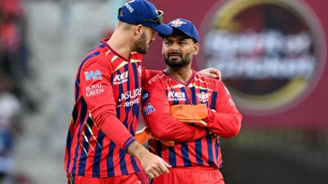 Rishabh Pant Hypes Up LSG Despite Defeat [Source: AFP]