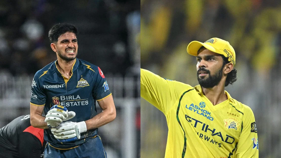 GT vs CSK, Shubman Gill, Ruturaj Gaikwad. Image Credits: AFP