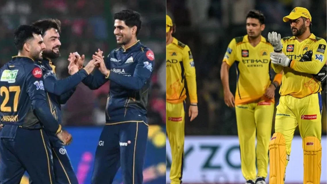 GT vs CSK Head To Head Records (Source: AP and AFP)