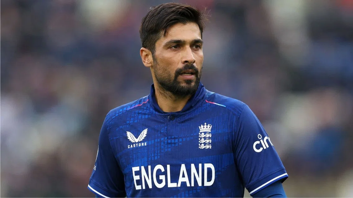 Mohammad Amir in England Jersey. Image Credits: ChatGPT