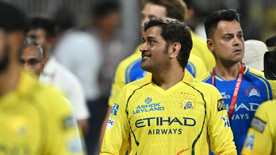 MS Dhoni for CSK - (Source: AFP)