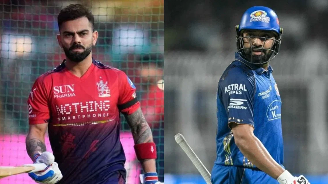 Virat Kohli Rohit Sharma. [Source - AFP/AP]