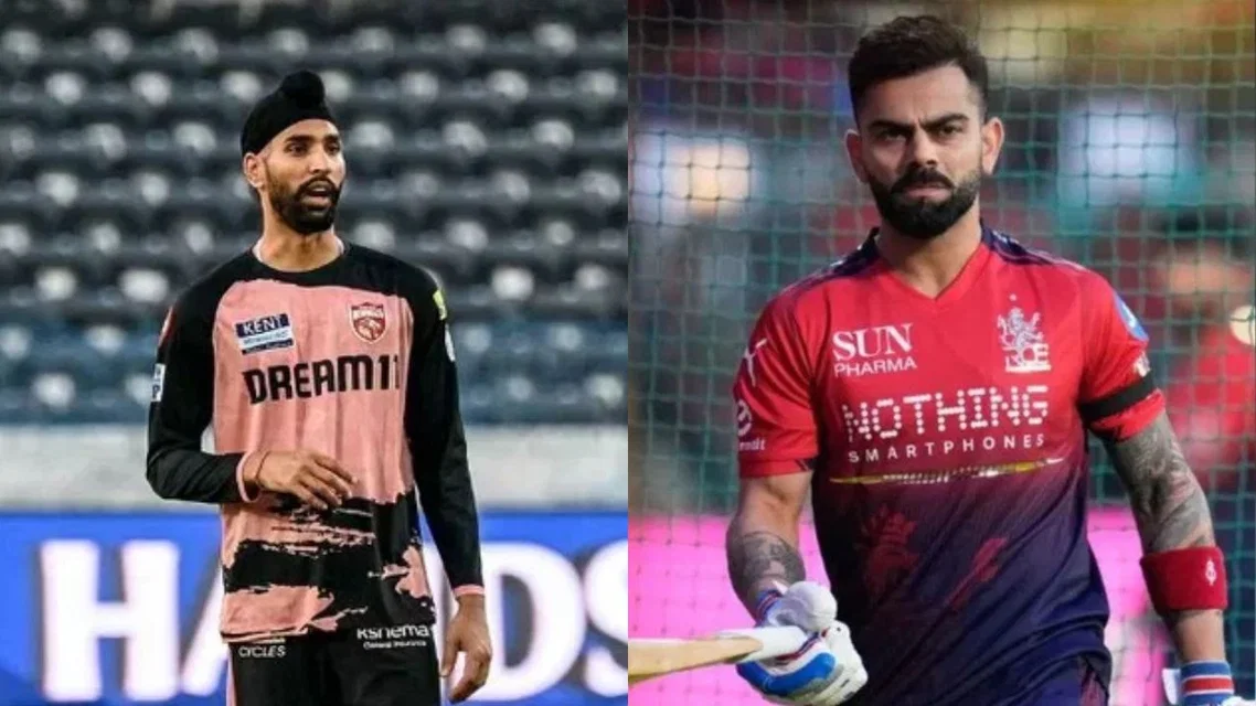 Harpreet Brar Exposes Virat Kohli [Source: AFP]