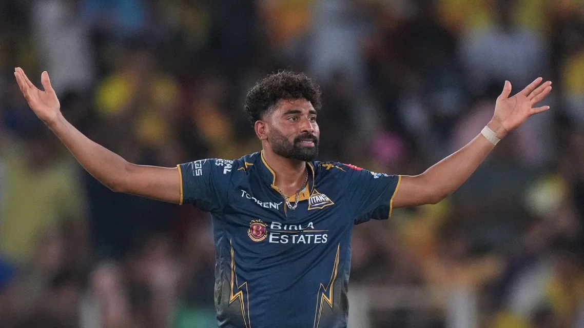 Siraj bowls fastest delivery of IPL 2026 [Source: AP]
