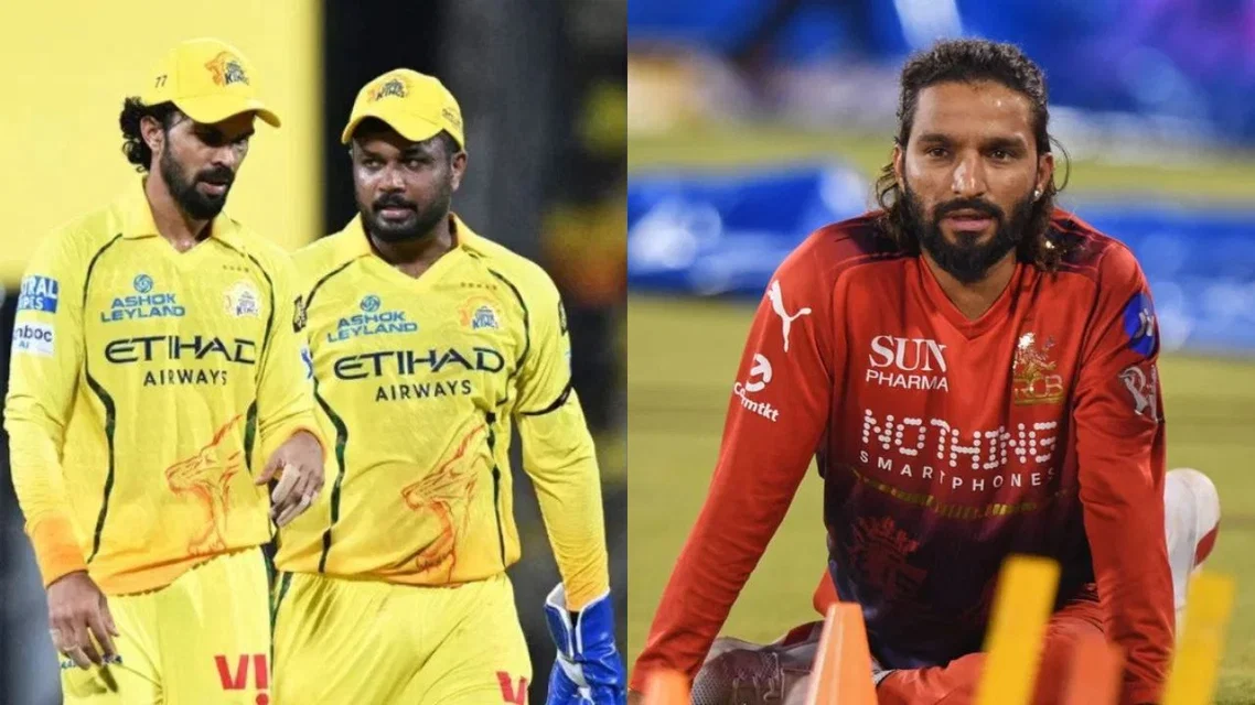 CSK and Rajat Patidar [Source: AP, AFP]