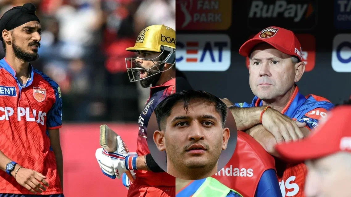 Arshdeep Singh Priyansh Arya Ricky Ponting. Image Credits: AFP/X