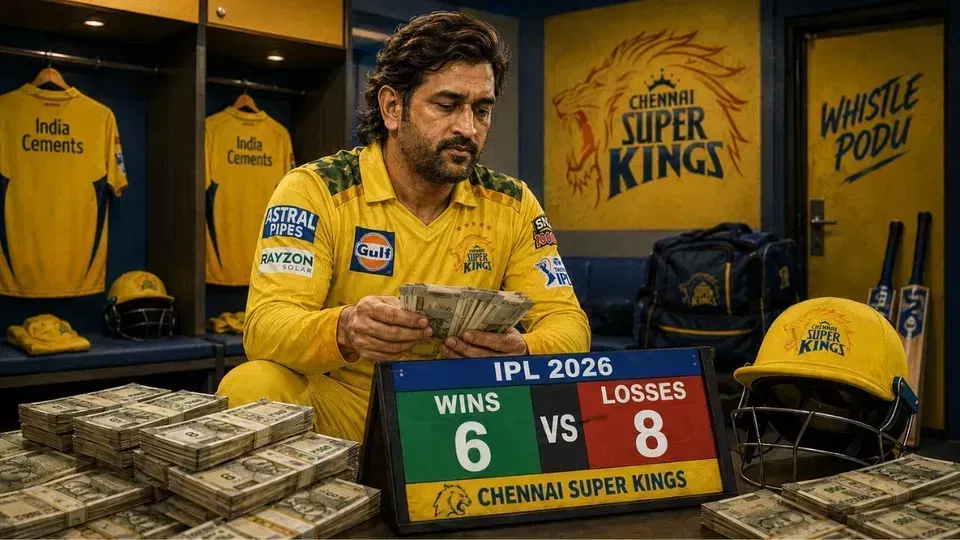 एमएस धोनी ने आईपीएल 2026 में सीएसके से कितनी कमाई की? इमेज क्रेडिट: चैटजीपीटी