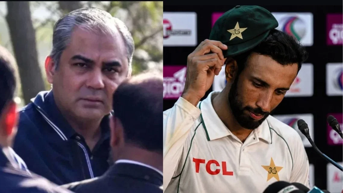 Shan Masood sacked as Test captain [Source: AFP]
