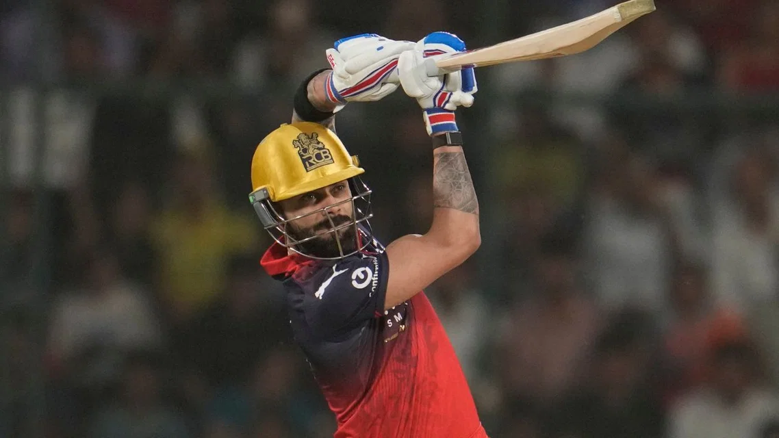 Kohli scripts history vs SRH [Source: AP]
