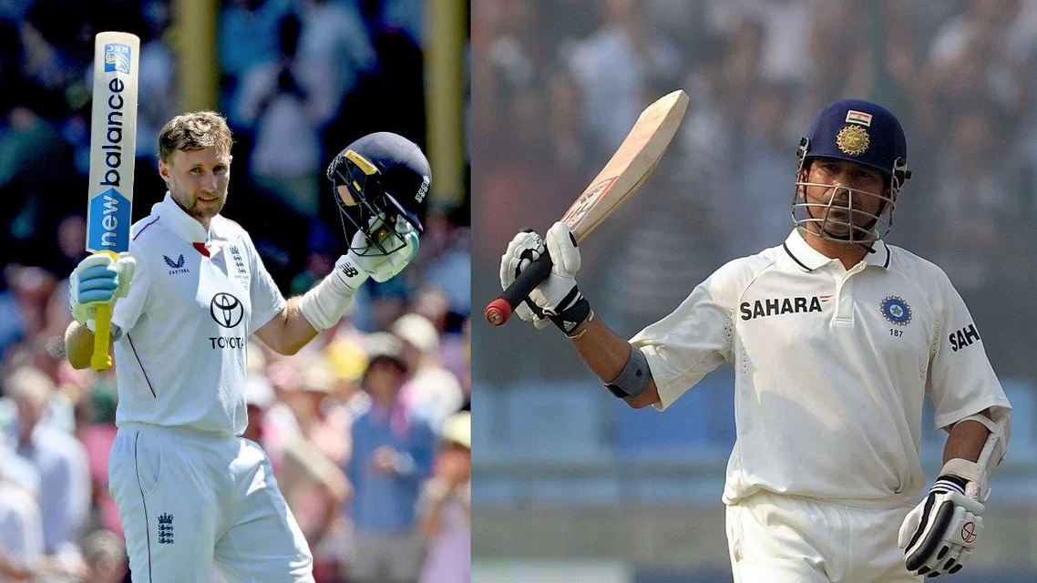 Sachin Tendulkar & Joe Root in a collage. Image Credit - AFP