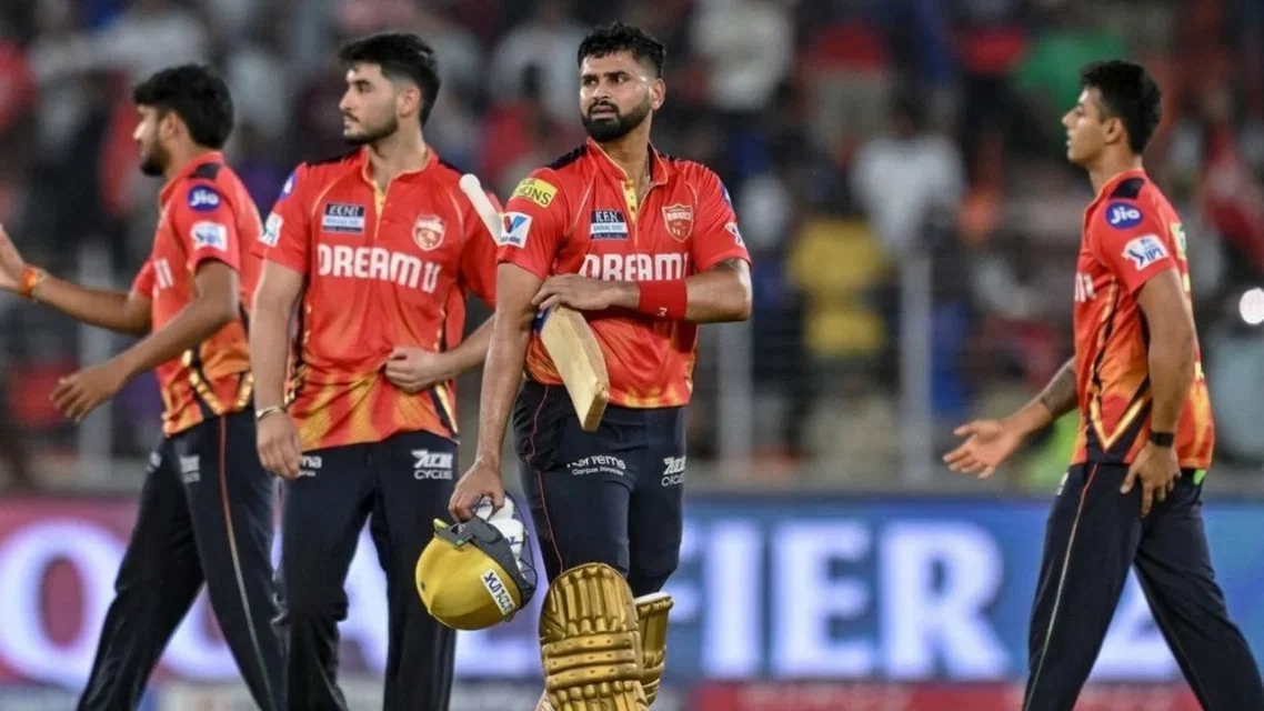 Shreyas Iyer ans PBKS team (Source:&nbsp; AFP)