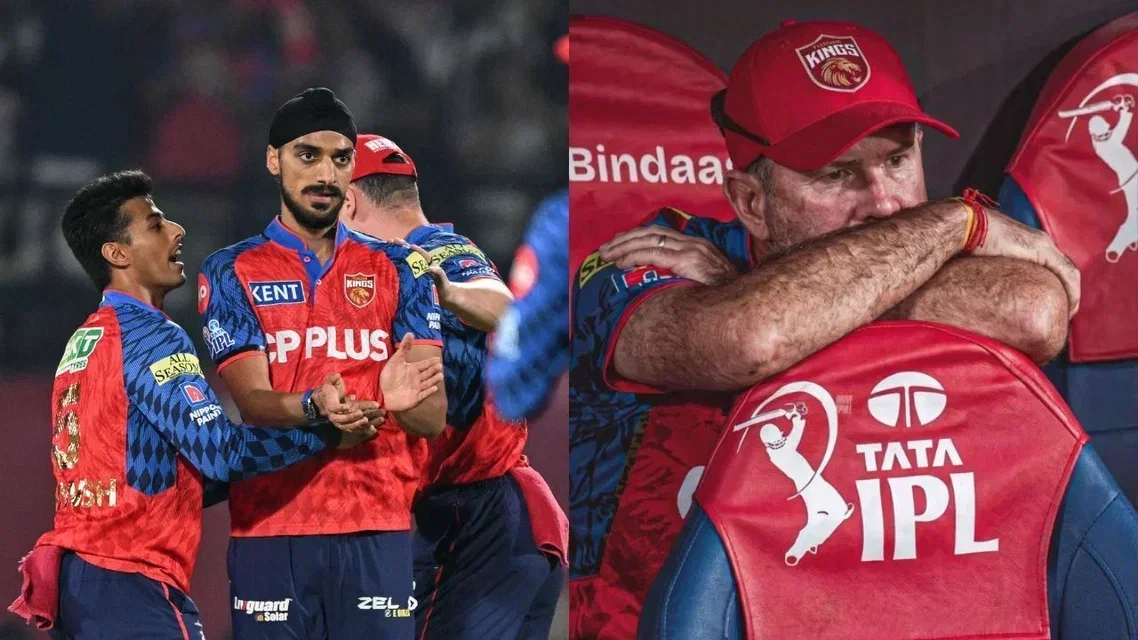 Ricky Ponting and Arshdeep Singh [Source: AFP, X]