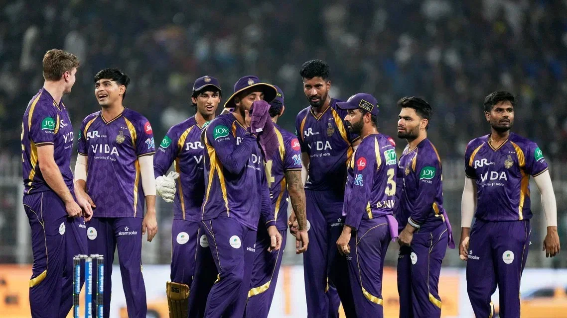 KKR Strongest XI vs DC For IPL 2026. Image Credits- AP