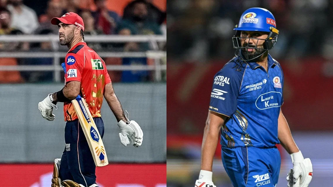 Rohit Sharma and Glenn Maxwell top unwanted IPL list [Source: AFP]