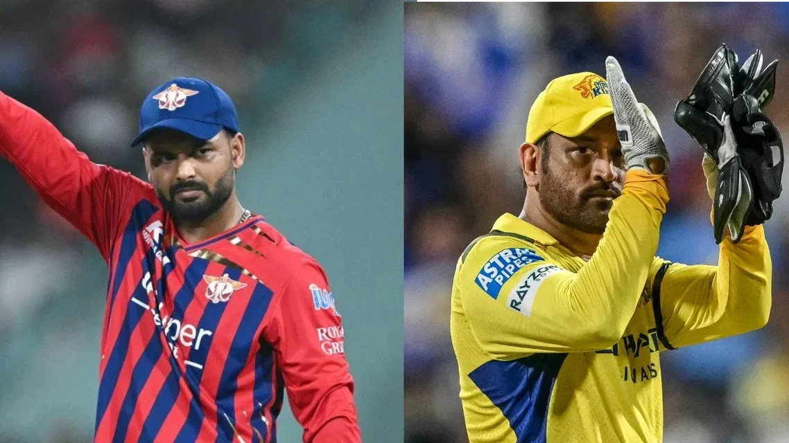 Rishabh Pant and MS Dhoni [Source: AFP]
