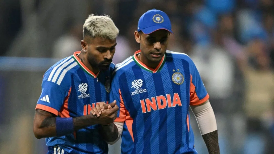 Suryakumar Yadav Injury for India - (Source: AFP)