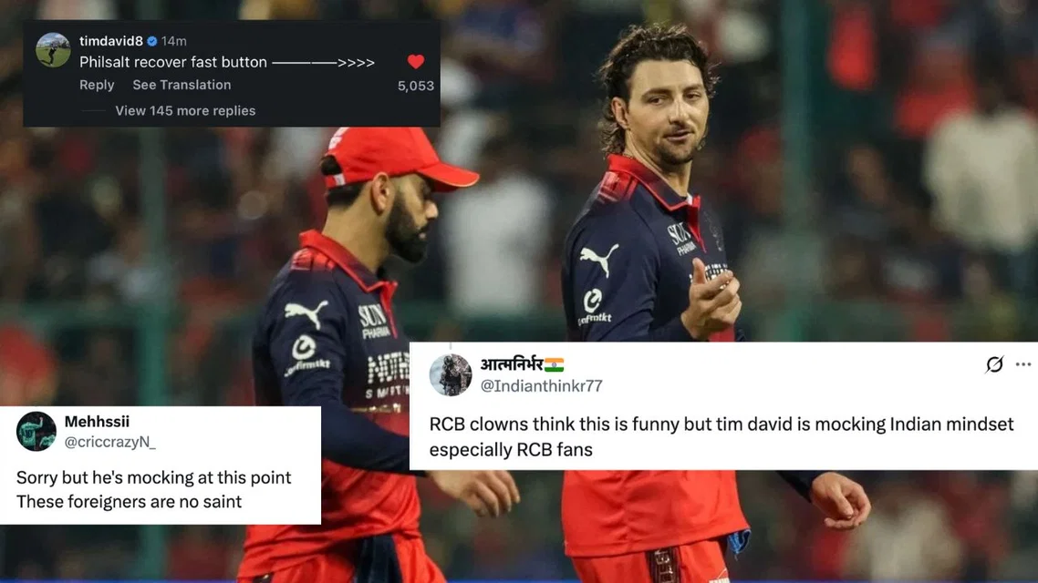 Tim David Accused Of Racism [Source: AFP, X]
