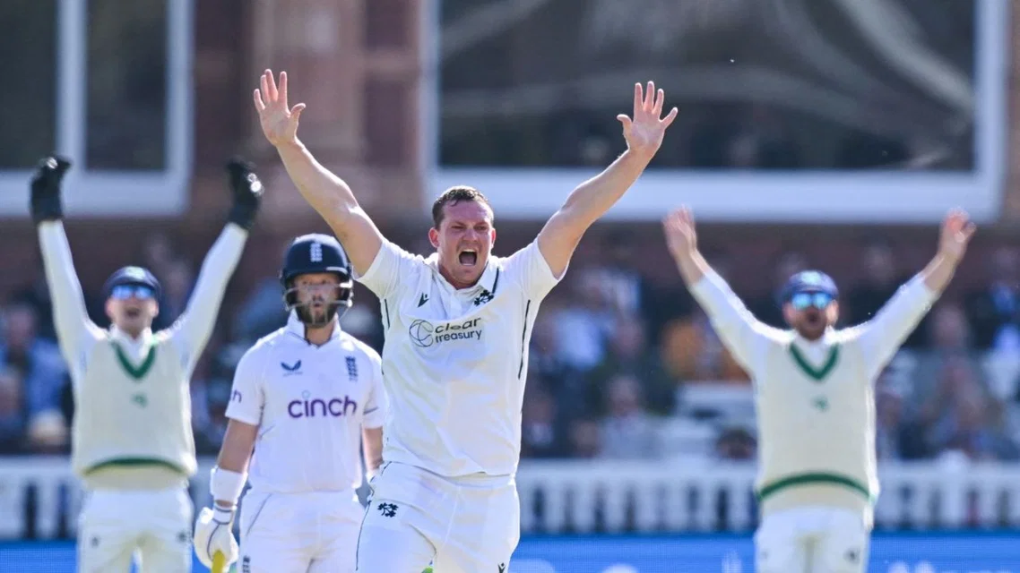 Ireland predicted XI vs New Zealand for one-off Test [Source: AFP]