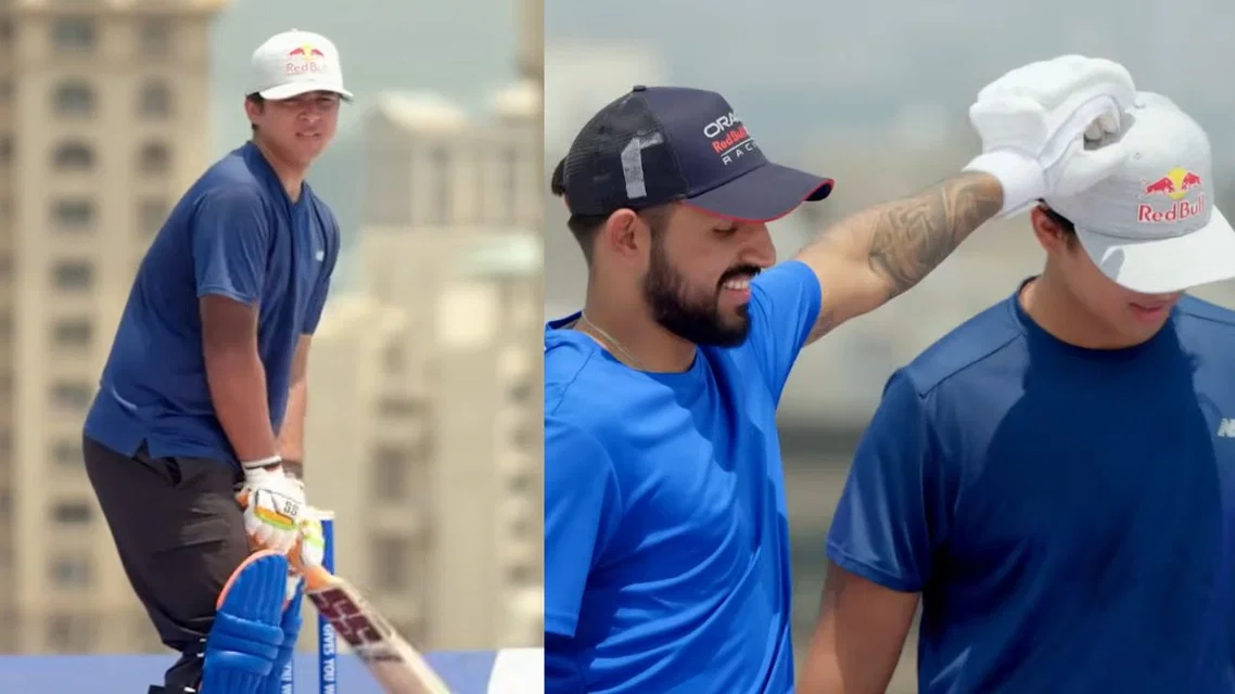 Vaibhav Sooryavanshi and Dhruv Jurel [Source: RedBullIndia/YouTube]