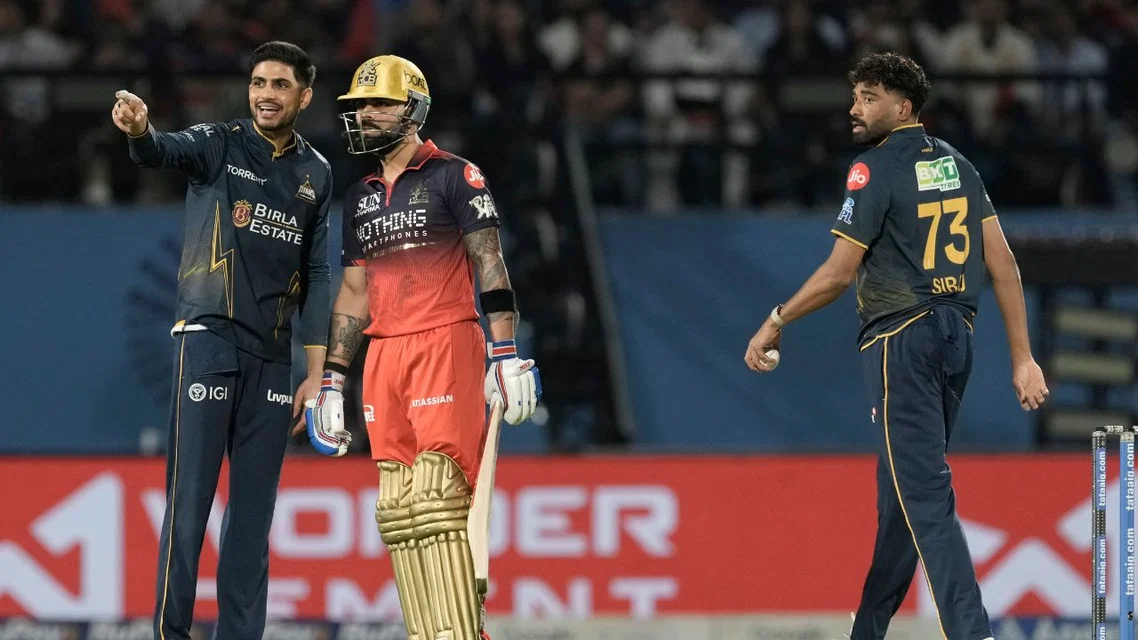 Virat Kohli and Shubman Gill - (Source: ScreenGrab)