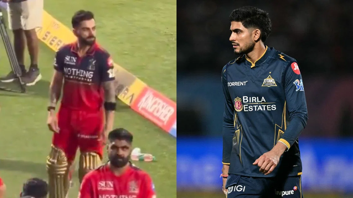Virat Kohli Shubman Gill. Image Credits: AFP