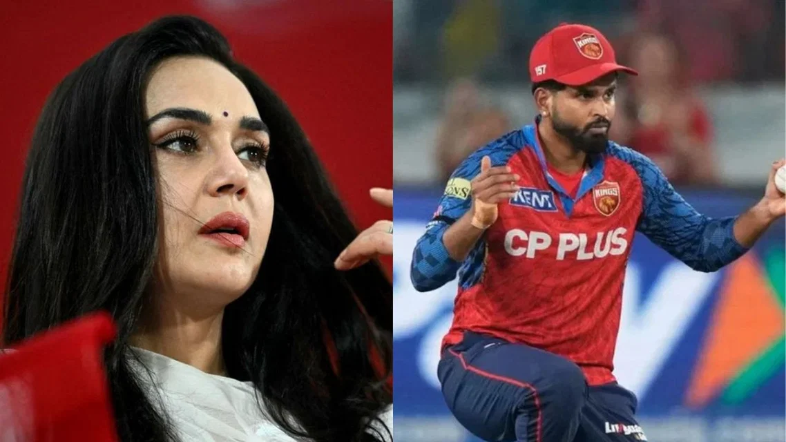 Preity Zinta reacts to PBKS elimination [Source: AFP]