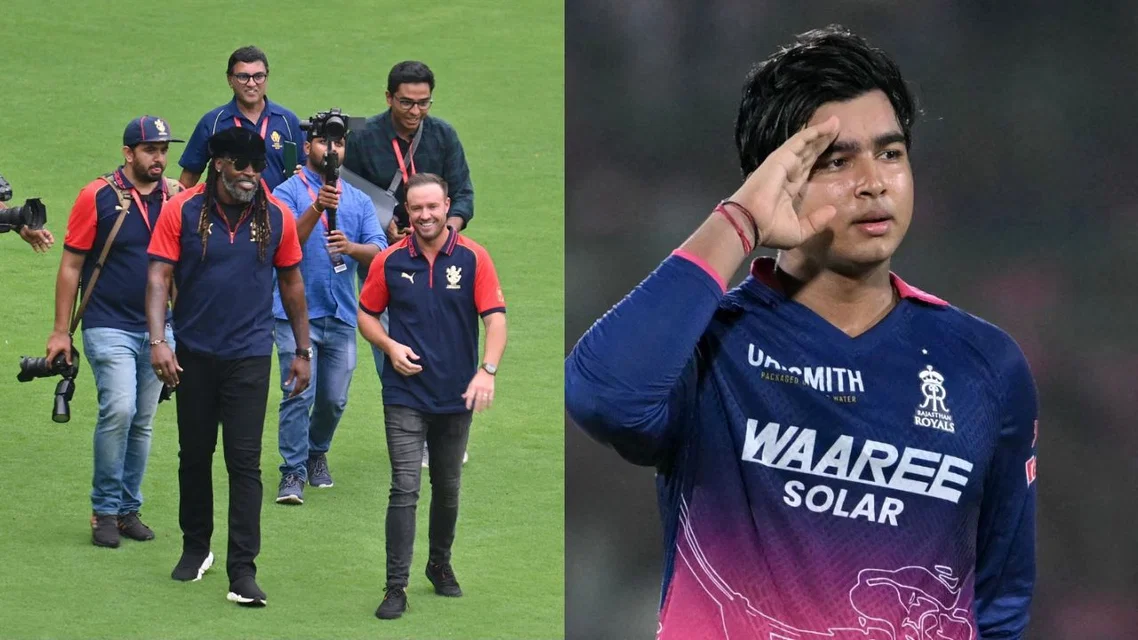 De Villiers reacts to Sooryavanshi's exploits [Source: AFP]
