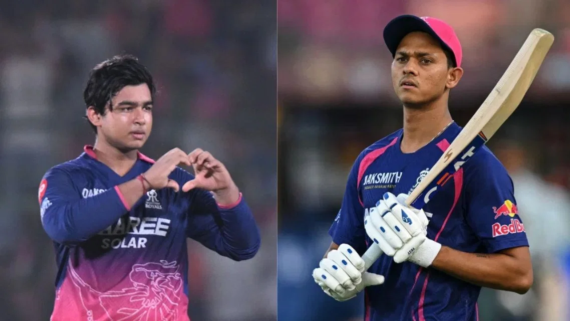 Vaibhav Sooryavanshi and Yashasvi Jaiswal [Source: AFP, AP]