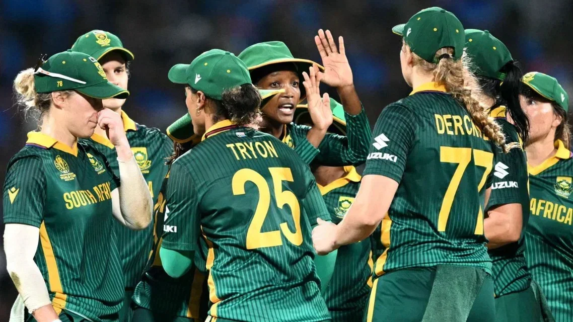 South Africa Women. [Source - AFP]