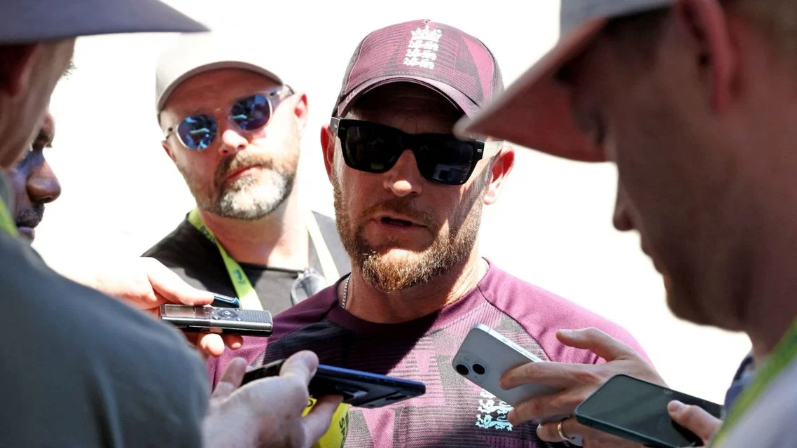 Brendon McCullum. [Source - AFP]