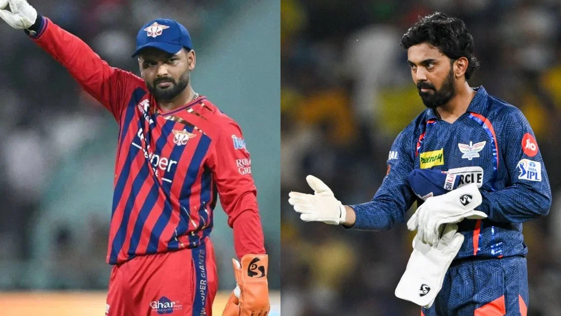Rishabh Pant KL Rahul. [Source - AFP]