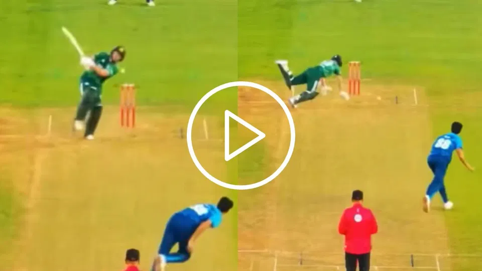 Akif Javed nearly injures England batter news