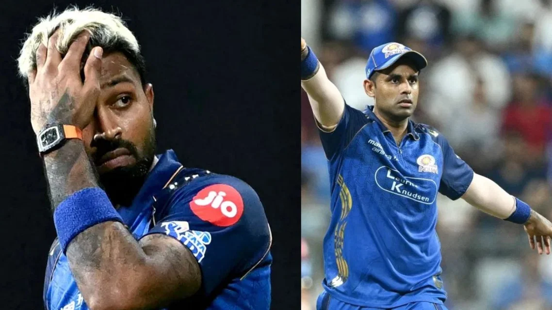 Hardik Pandya and Suryakumar Yadav (Source: AFP)