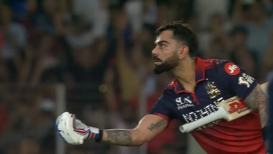 Virat Kohli after IPL 2026 win [Source: screengrab]