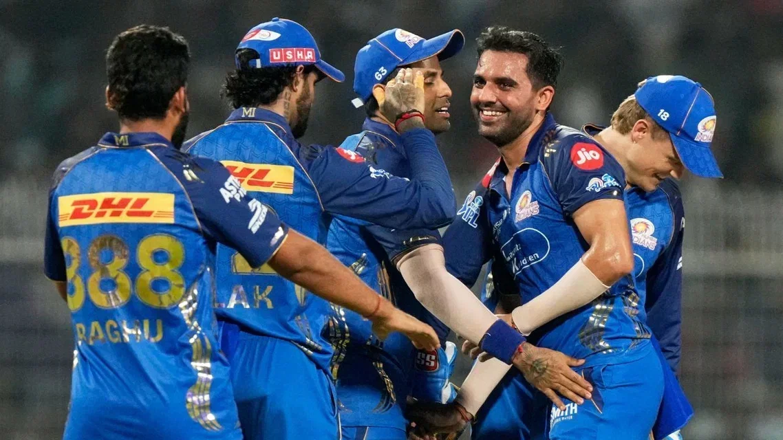 MI finished 9th on IPL 2026 Points Table. Image Credits- AP