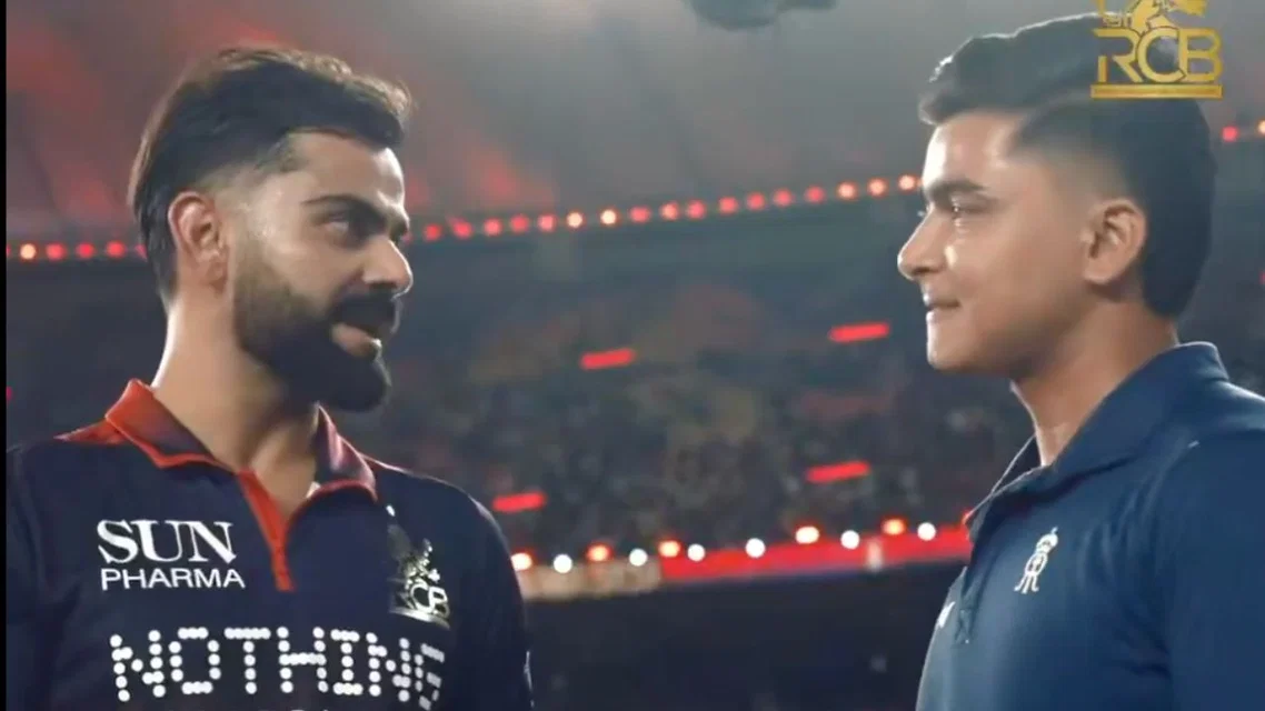 Virat Kohli and Vaibhav Sooryavanshi - (Source: RCB)