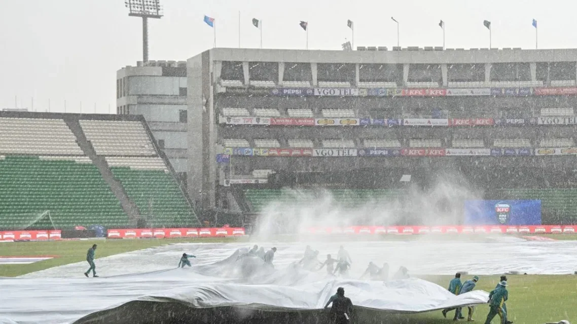 Gaddafi Stadium, Lahore Weather Update (Source: AFP)